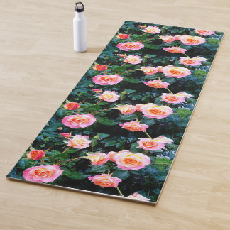 PINK ROSES   SHERPA YOGA MAT