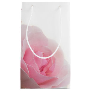 Pink roses small gift bag