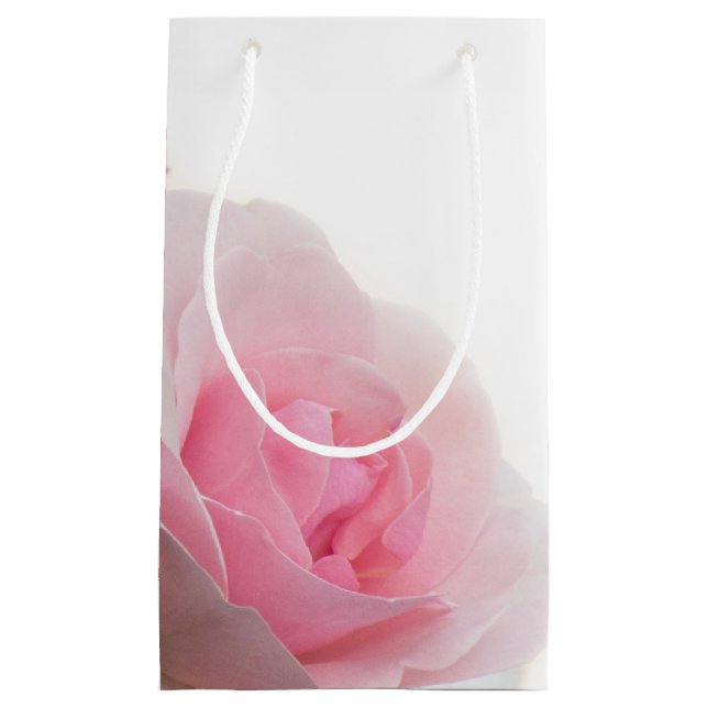 Pink roses small gift bag (Front)
