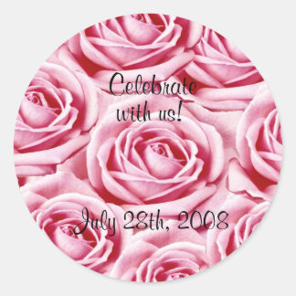 Pink Roses Sticker