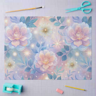 Pink Roses Tissue Paper