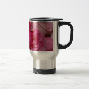 Pink Roses - Travel Mug