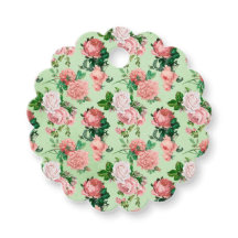 Pink Roses Vintage Style