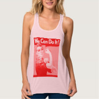 Pink Rosie the Riveter "We Can Do It!" T-Shirt