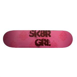 Pink-rtln-, sk8r grl skateboard