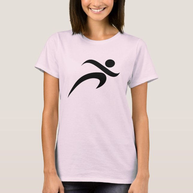 Pink Running T-Shirt (Front)