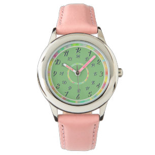Pink Sage Green Watch