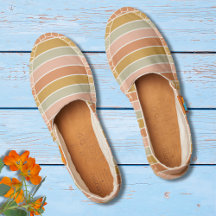 Pink Sage Terracotta Striped Pattern
