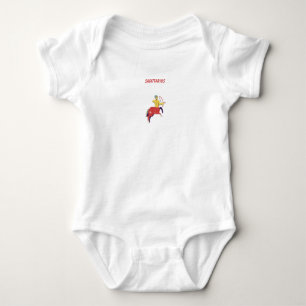 Pink Sagittarius, zodiac, star sign Baby Bodysuit
