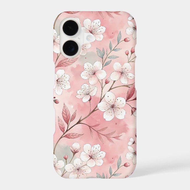 Pink Sakura Flower Pattern (Back)