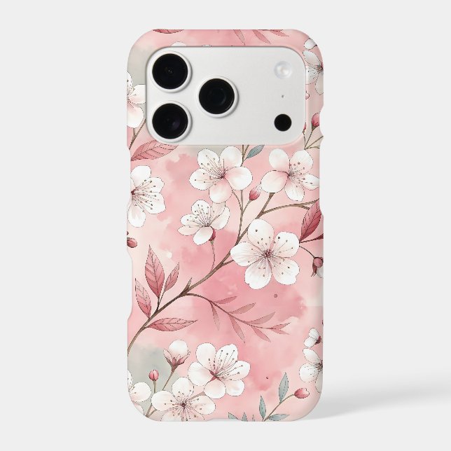 Pink Sakura Flower Pattern (Back)