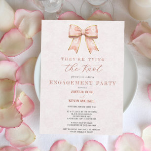 Pink Sakura Ribbon – Japanese-Inspired Invitation