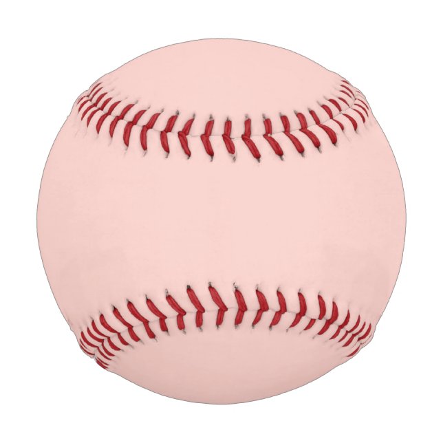 Pink Salt Solid Colour Baseball (Front)