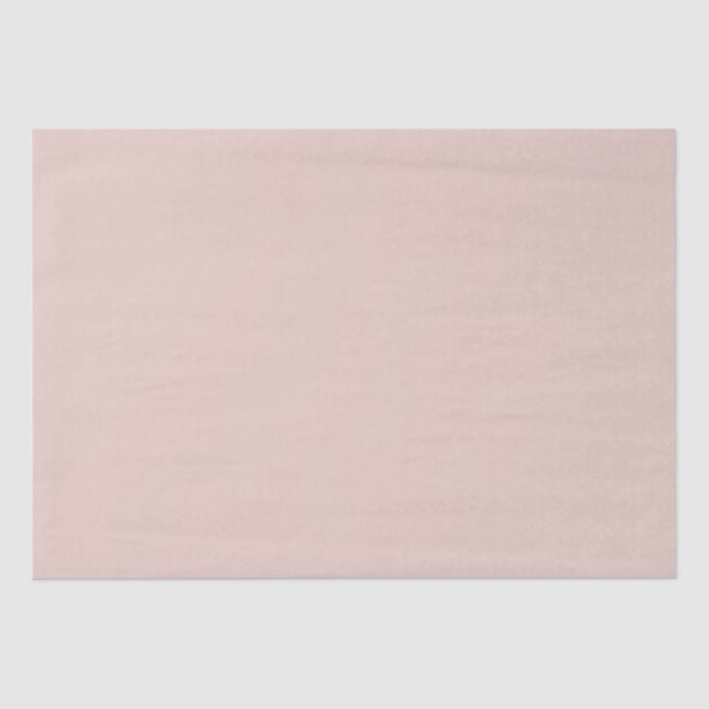 Pink Salt Wedding Plain Custom Bridal Shower Cute Tissue Paper (Front)