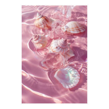 Pink Sand and Seashells Mermaidcore Aesthetic