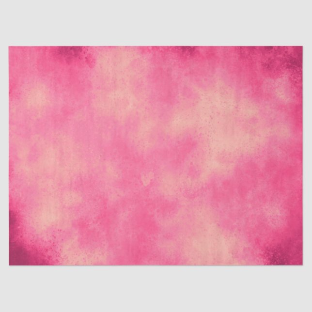 Pink Sand Cloud Effect Tissue Paper (Front)