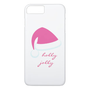 Pink Santa Hat iPhone 7 Case-Mate iPhone Case