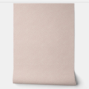 Pink Satin Dot Pattern Wallpaper