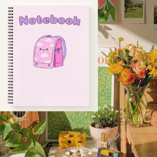 Pink school 🌷🌸✨for her💗 notebook