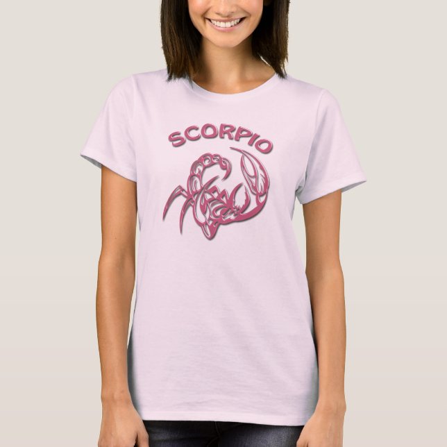PINK SCORPIO T-Shirt (Front)