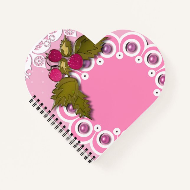 Pink scrapbooking notebook (Front)