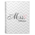 Pink Scribbled Heart Future Mrs Wedding Planner