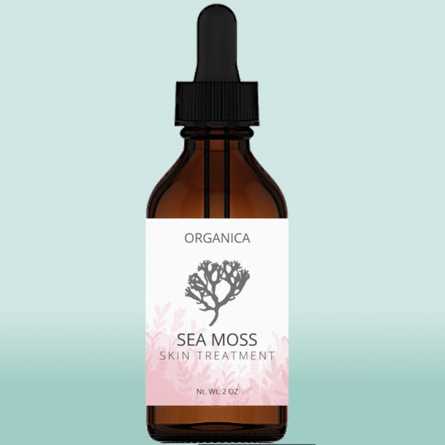 Pink Sea Moss Skin Care Labels (Creator Uploaded)