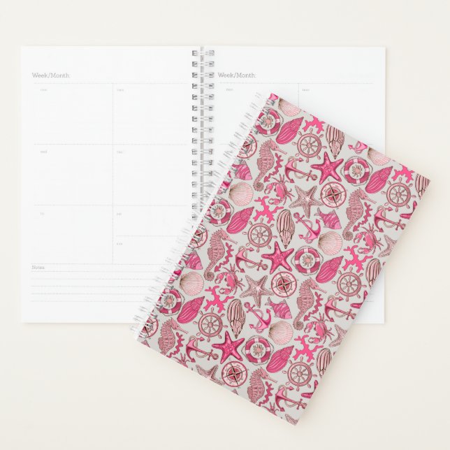 Pink Sea Pattern Planner (Display)