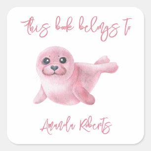 Pink Seal - this book belongs to