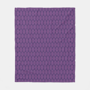 Pink seamless pattern on dark background fleece blanket
