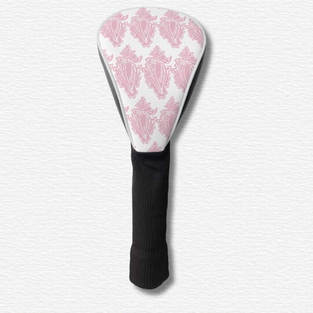 Pink Seashells  Golf Head Cover (Creator Uploaded)