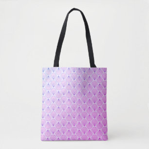 Pink Seashells Tote Bag