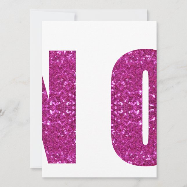 pink sequined no (Front)