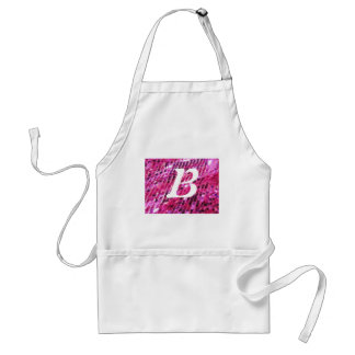 Pink Sequins Sparkle Customise add Text Fashion Standard Apron