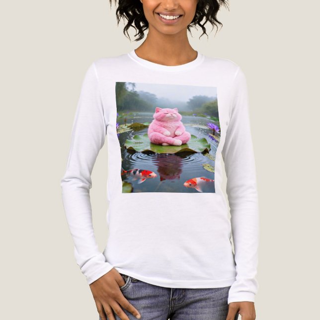 Pink Serenity 001 Tri-Blend Shirt (Front)