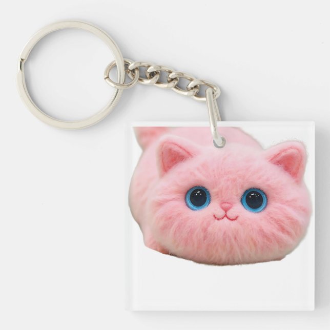 Pink Serenity 002 Key Ring (Front)