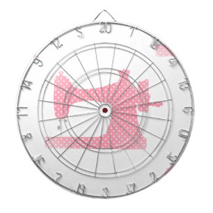 pink sewing machine dartboard