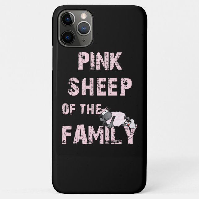 Pink Sheep of the Family Case-Mate iPhone Case (Back)