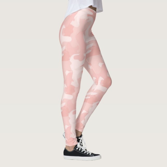 Pink Shero Warrior Leggings - Gym Wear - Ladies (Right)