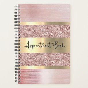 Pink Shimmery Weekly Planner Appointment 