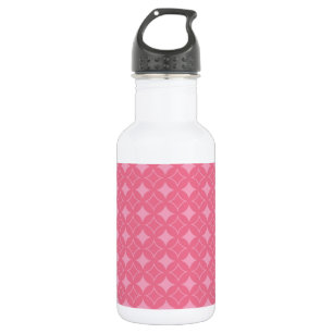 Pink shippo pattern 532 ml water bottle