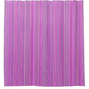 PINK SHOWER CURTAIN