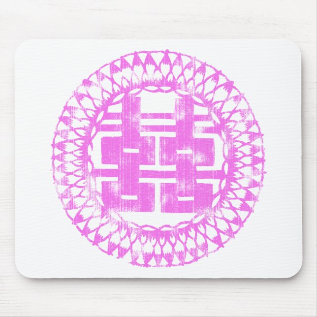 Pink Shuan Xi Mouse Pad (Front)