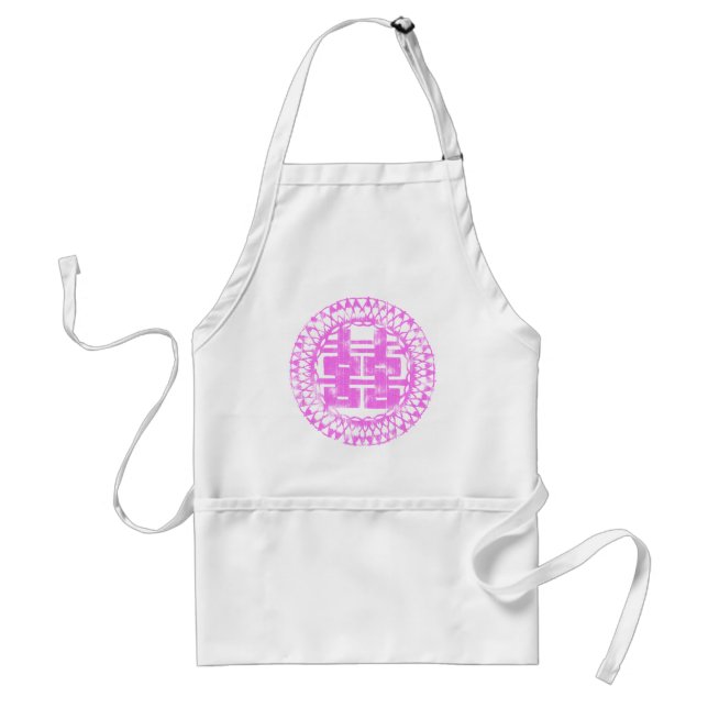 Pink Shuan Xi Standard Apron (Front)