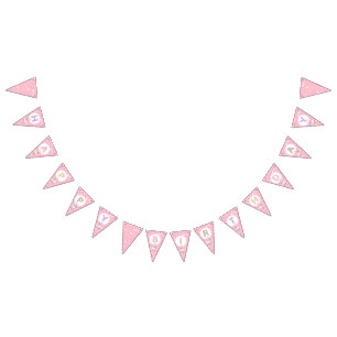 Pink Silly Goose-Happy Birthday Bunting