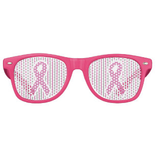 Pink & Silver Stripes party shades