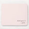 Pink Simple Script Name Modern Luxury personalized