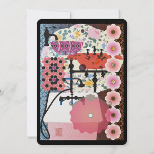 Pink Sinks Card