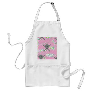 Pink Skullz Standard Apron