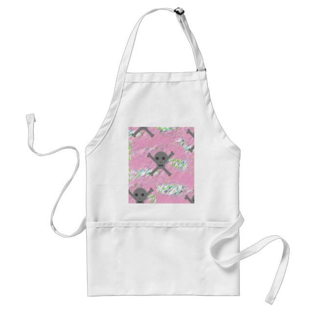 Pink Skullz Standard Apron (Front)